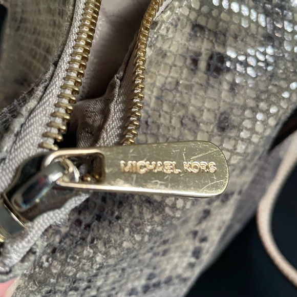 Michael michael kors python print leather bag - Picture 6 of 16